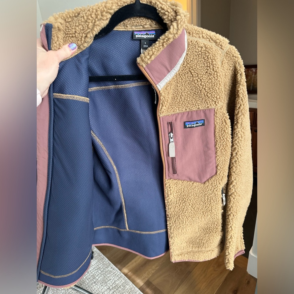 Patagonia Fleece Jacket Women’s Small Sample Design - Picture 3 of 4